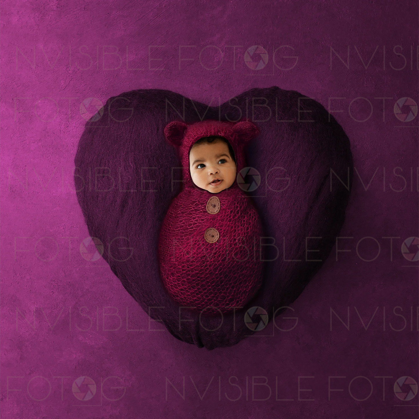 Digital Newborn Heart Photo